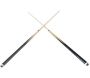 Set de 2 queues de billard en ramin 145 cm - 