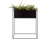 Set de 2 supports à plantes rectangulaires en métal Essence - PT