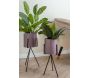 Set de 2 supports à plantes ronds Pedestal XL - PRE-0748
