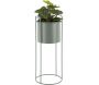 Set de 3 supports à plantes ronds en métal Essence - 6