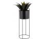 Set de 3 supports à plantes ronds en métal Essence - 5