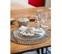 Set de table rond en jute naturelle (Lot de 6) - AUBRY GASPARD