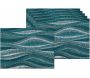 Set de table en vinyle 40 x 30 cm (Lot de 6)