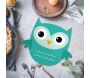 Set de table en vinyle hibou coloré (Lot de 6) - MATTEO