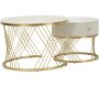 Set de 2 tables d'appoint gigognes en mdf Votix