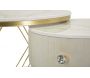 Set de 2 tables d'appoint gigognes en mdf Votix - 6