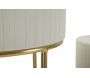Set de 2 tables d'appoints en mdf et métal Wedding - 6