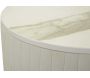 Set de 2 tables d'appoints en mdf et métal Wedding - 7