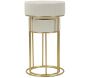 Set de 2 tables d'appoints en mdf et métal Wedding - 5