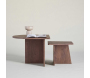 Set 2 tables basses en MDF Sala 60 x 45 cm et 40 x 35 cm - 8