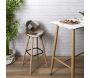 Set de 2 tabourets de bar patchwork - THE HOME DECO FACTORY