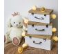 Set de 3 valisettes de rangement enfant étoiles - THE HOME DECO KIDS