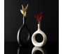 Set de 2 vases en céramique Curve - THE HOME DECO FACTORY