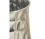 Set de 3 vases en métal argenté - 6