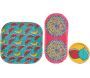 Set 3 vide-poches colorés Batik