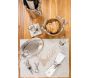 Sets de table en feutrine Cerf (lot de 6) - AUBRY GASPARD