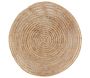 Sets de table ronds en palmier naturel (Lot de 6) - 39,90