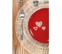 Sets de table en vinyle Fête (lot de 6) - AUBRY GASPARD