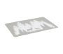 Sets de table rectangulaires en vinyle gris Cerf (lot de 6) - 29,90