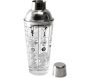 Shaker en verre 45 cl avec recettes Lounge - CMP-4160