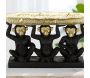 Singe décoratif en polyrésine Monkey trio 43 x 15.7 x 20 cm - MAURO FERRETTI