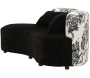 Sofa en tissu Oriental 160 x 86 x 67 cm - 5