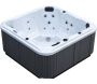 Spa rigide gris et blanc marbré jets et leds - 7299