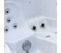 Spa rigide gris et blanc marbré jets et leds - 8