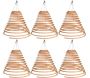 Spirales de citronnelle à suspendre (Lot de 6)