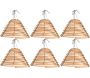 Spirales de citronnelle à suspendre (Lot de 6)