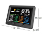 Station météo couleur avec 3 capteurs extérieurs - STI-0128