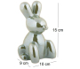 Statue en céramique Balloon Bunny - 6