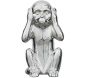 Statue en dolomite Singe 17 x 15 x 28 cm - CMP-4666