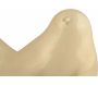 Statue oiseau doré Fat Bird Long - PRE-0810