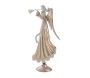 Statuette ange en métal doré et paillettes - AUBRY GASPARD