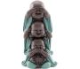 Statuette 3 bouddhas en polyrésine