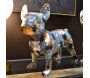 Statuette bouledogue debout en polyrésine Puzzle - DRIMMER