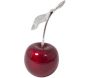 Statuette cerise rouge en aluminium Claire