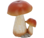 Statuette décorative en polyrésine Champignons (Lot de 3) - 17,90