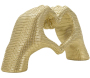 Statuette décorative en polyrésine Hands lover 25 x 7.5 x 13.5 cm - 29,90
