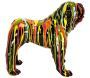 Statuette molosse en résine 50 cm - 74,90