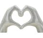 Statuette en polyrésine Hands lover 25 x 7.5 x 13.5 cm - 6