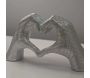 Statuette en polyrésine Hands lover 25 x 7.5 x 13.5 cm - MAURO FERRETTI