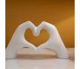 Statuette en polyrésine Hands lover 25 x 7.5 x 13.5 cm - MAURO FERRETTI