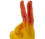 Statuette en polyrésine Rainbow hand - 7