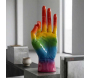 Statuette en polyrésine Rainbow hand - MAURO FERRETTI