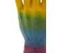 Statuette en polyrésine Rainbow hand - 8