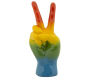 Statuette en polyrésine Rainbow hand