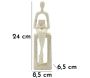Statuette en polyrésine Single stons 8.5 x 6.5 x 24 cm - MAU-0597