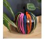 Statuette pomme multicolore en polyrésine Trash - 94,90